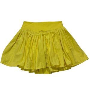 Athletic Skort Yellow Pleated Tennis Golf Tummy Contro💥💥